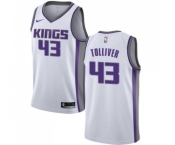 Men's Nike Sacramento Kings #43 Anthony Tolliver Swingman White NBA Jersey - Association Edition