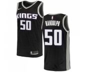 Men's Nike Sacramento Kings #50 Zach Randolph Swingman Black NBA Jersey Statement Edition