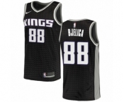 Men's Nike Sacramento Kings #88 Nemanja Bjelica Swingman Black NBA Jersey Statement Edition