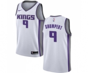 Men's Nike Sacramento Kings #9 Iman Shumpert Authentic White NBA Jersey - Association Edition