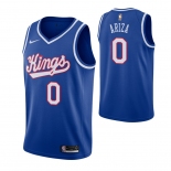 Men's Sacramento Kings #0 Trevor Ariza Blue 2019-20 Hardwood Classics Jersey