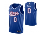 Men's Sacramento Kings #0 Trevor Ariza Blue 2019-20 Hardwood Classics Jersey