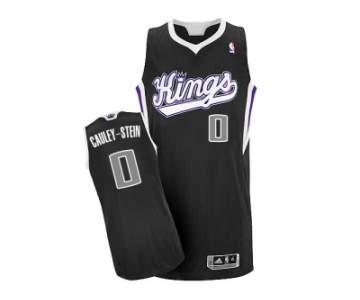 Men's Sacramento Kings #0 Willie Cauley-Stein Black Alternate New Swingman Jersey