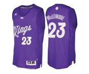 Men's Sacramento Kings #23 Ben McLemore Purple 2016 Christmas Day NBA Swingman Jersey