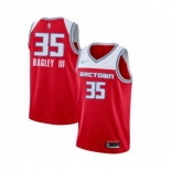 Men's Sacramento Kings #35 Marvin Bagley III Swingman Red Basketball Jersey 2019-20 City Edition