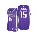 Sacramento Kings #15 DeMarcus Cousins 2016-17 Seasons Purple City Road New Swingman Jersey