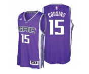 Sacramento Kings #15 DeMarcus Cousins 2016-17 Seasons Purple City Road New Swingman Jersey