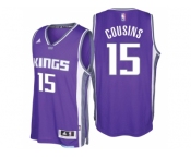 Sacramento Kings #15 DeMarcus Cousins 2016-17 Seasons Purple Road New Swingman Jersey