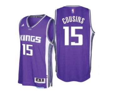 Sacramento Kings #15 DeMarcus Cousins 2016-17 Seasons Purple Road New Swingman Jersey