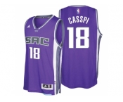 Sacramento Kings #18 Omri Casspi 2016-17 Seasons Purple City Road New Swingman Jersey