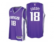 Sacramento Kings #18 Omri Casspi 2016-17 Seasons Purple Road New Swingman Jersey