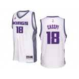 Sacramento Kings #18 Omri Casspi 2016-17 Seasons White Home New Swingman Jersey