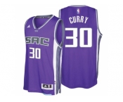 Sacramento Kings #30 Seth Curry 2016-17 Seasons Purple City Road New Swingman Jersey