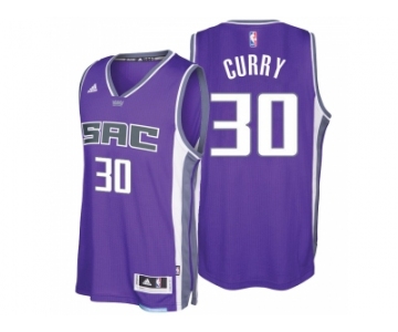 Sacramento Kings #30 Seth Curry 2016-17 Seasons Purple City Road New Swingman Jersey