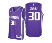 Sacramento Kings #30 Seth Curry 2016-17 Seasons Purple Road New Swingman Jersey