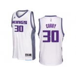 Sacramento Kings #30 Seth Curry 2016-17 Seasons White Home New Swingman Jersey