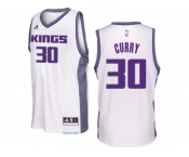 Sacramento Kings #30 Seth Curry 2016-17 Seasons White Home New Swingman Jersey