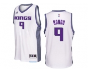 Sacramento Kings #9 Rajon Rondo 2016-17 Seasons White Home New Swingman Jersey