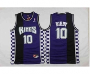 nba jersey sacramento kings #10 bibby blue-black[2016 new]