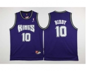 nba jersey sacramento kings #10 bibby blue[2016 new]