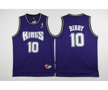 nba jersey sacramento kings #10 bibby blue[2016 new]