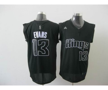 nba jerseys sacramento kings #13 evans black