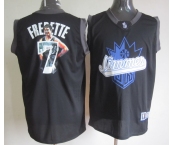 nba jerseys sacramento kings #7 fredette black[fashion limited]