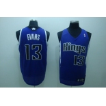 nba sacramento kings #13 evans blue(fans edition)