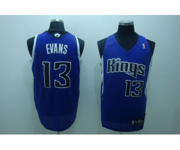 nba sacramento kings #13 evans blue(fans edition)