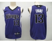 nba sacramento kings #13 evans purple(fans edition)