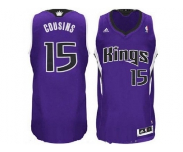 nba sacramento kings #15 deMarcus cousins purple[revolution 30]