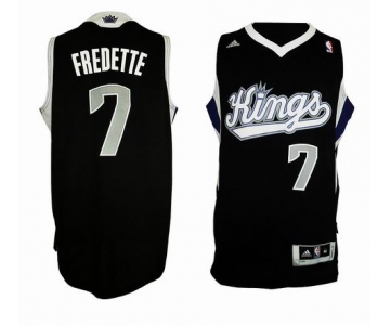 nba sacramento kings #7 fredette black[2011 swingman revolution 30]