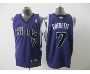 nba sacramento kings #7 fredette purple