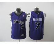 nba sacramento kings #7 fredette purple[revolution 30]