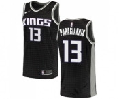 Women's Nike Sacramento Kings #13 Georgios Papagiannis Swingman Black NBA Jersey Statement Edition