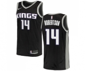 Women's Nike Sacramento Kings #14 Oscar Robertson Swingman Black NBA Jersey Statement Edition