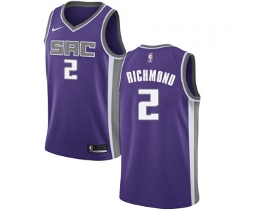 Women's Nike Sacramento Kings #2 Mitch Richmond Swingman Purple Road NBA Jersey - Icon Edition