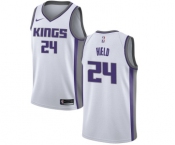 Women's Nike Sacramento Kings #24 Buddy Hield Swingman White NBA Jersey - Association Edition