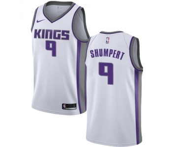 Women's Nike Sacramento Kings #9 Iman Shumpert Authentic White NBA Jersey - Association Edition