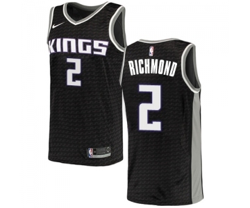 Youth Nike Sacramento Kings #2 Mitch Richmond Authentic Black NBA Jersey Statement Edition