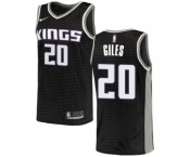 Youth Nike Sacramento Kings #20 Harry Giles Authentic Black NBA Jersey Statement Edition