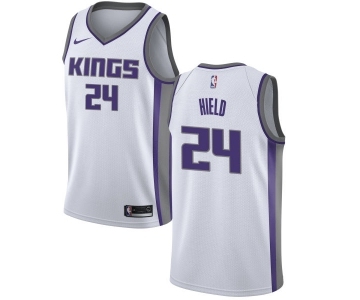 Youth Nike Sacramento Kings #24 Buddy Hield Swingman White NBA Jersey - Association Edition