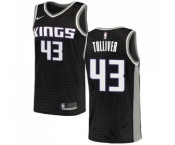 Youth Nike Sacramento Kings #43 Anthony Tolliver Swingman Black NBA Jersey Statement Edition