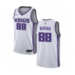 Youth Nike Sacramento Kings #88 Nemanja Bjelica Swingman White NBA Jersey - Association Edition