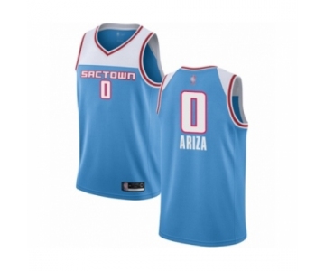 Youth Sacramento Kings #0 Trevor Ariza Swingman Blue Basketball Jersey - 2018 19 City Edition