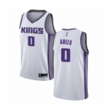 Youth Sacramento Kings #0 Trevor Ariza Swingman White Basketball Jersey - Association Edition