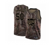 Youth Sacramento Kings #50 Caleb Swanigan Swingman Camo Realtree Collection Basketball Jersey