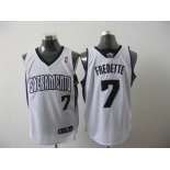 youth nba jerseys sacramento kings #7 fredette white