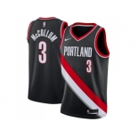 Men Nike Portland Trail Blazers #3 C.J. McCollum Black Stitched NBA Swingman Jersey