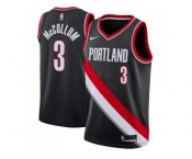 Men Nike Portland Trail Blazers #3 C.J. McCollum Black Stitched NBA Swingman Jersey